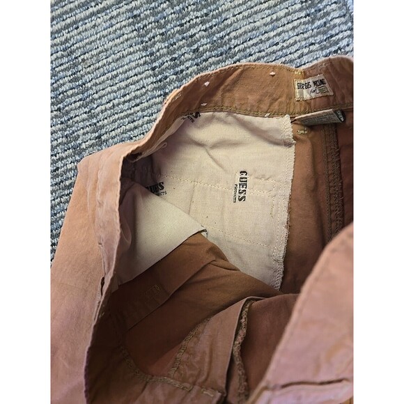 Mens Georges Marciano for Guess Preppy Pleated Shorts 29" x 8 Vintage 80s 90s - Picture 7 of 11